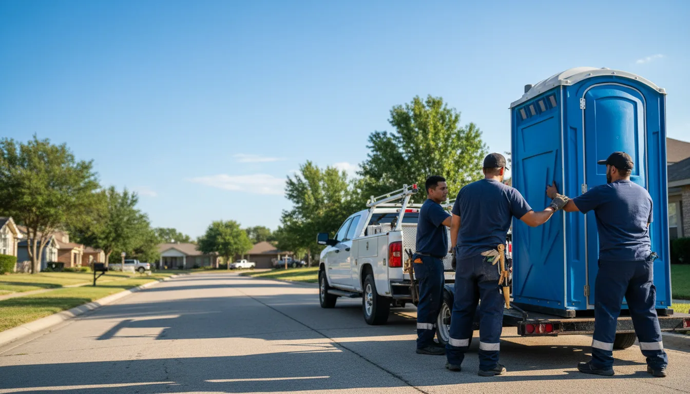 Portable Toilet Rental in Harleton, TX near me
